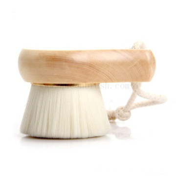 Productos de belleza Cepillo de cepillo facial de madera Cepillo de cepillo de nylon